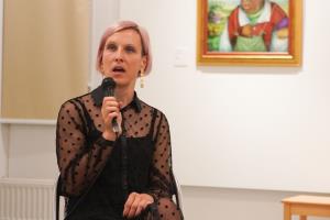 GLS Trebnje, odprtje razstave Hlebinska naiva 24102019, foto Alenka Strazisar Lamovsek (4)